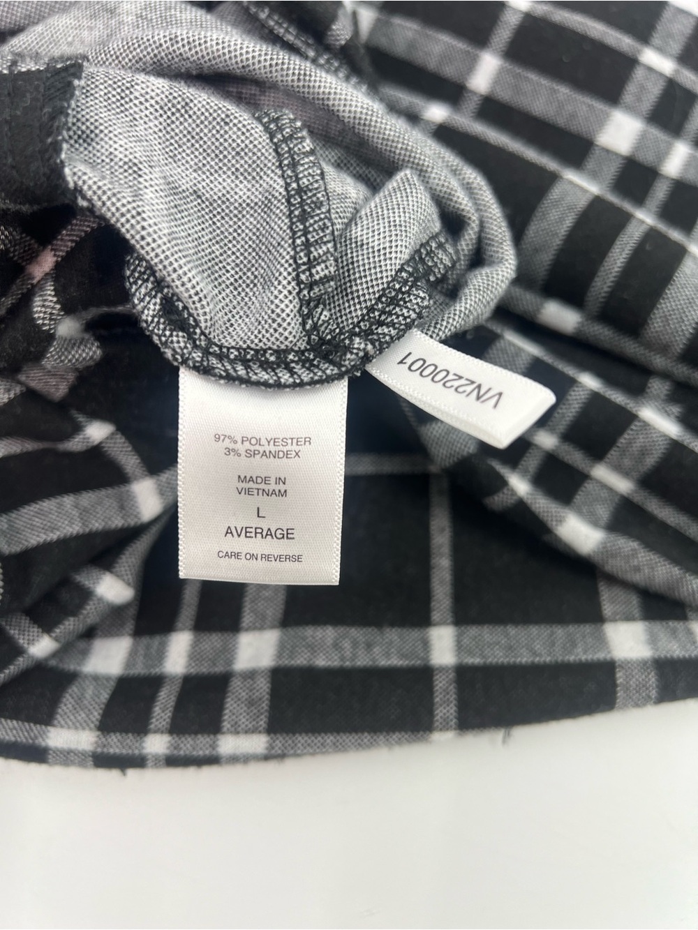 New York & Company Black Plaid Wide-Leg Trousers - Picture 6 of 9